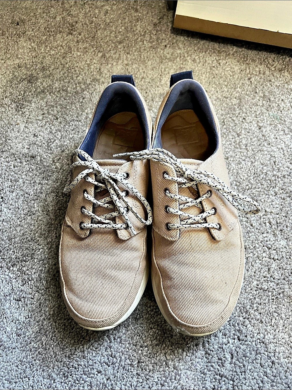 Sperry women’s Boat Shoes Beige & Blue US 7